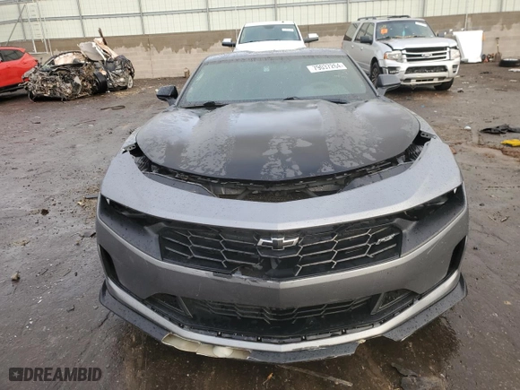 2020 Chevrolet Camaro 2LT with VIN 1G1FC1RSXL0131994, listed as a Copart auction lot 79037264 with 80,469 mi miles and Salvage Title. Bid and sale history available at carsss.com. Image 5.