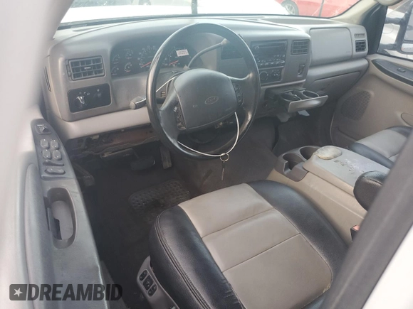 2001 Ford Super Duty F-250 XL with VIN 1FTNW20F81EB73953, listed as a Copart auction lot 76877774 with 506,565 mi miles and Non Repairable. Bid and sale history available at carsss.com. Image 8.