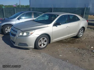 2013 Chevrolet Malibu LS with VIN 1G11B5SA4DF258535, listed as a IAAI auction lot 41994731 with 1 mi miles. Bid and sale history available at carsss.com. Image 2.
