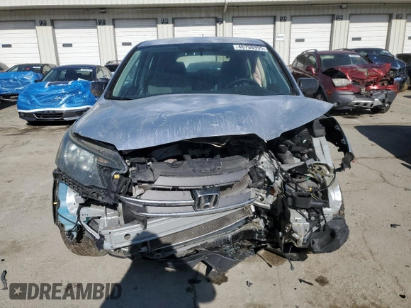 2013 Honda CR-V LX with VIN 2HKRM3H30DH520607, listed as a Copart auction lot 46798995 with 0 mi miles and Salvage Title. Bid and sale history available at carsss.com. Image 5.