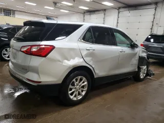2020 Chevrolet Equinox LT with VIN 2GNAXUEV6L6184276, listed as a Copart auction lot 49633435 with 51,925 mi miles and Salvage Title. Bid and sale history available at carsss.com. Image 3.