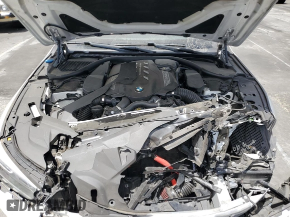 2021 BMW 8 Series M850i with VIN WBAGV8C04MCF56486, listed as a Copart auction lot 55991015 with 60,249 mi miles and Salvage title. Bid and sale history available at DreamBid. Image 11.