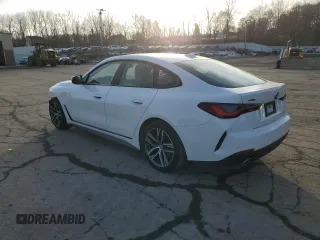 2023 BMW 4 Series 430i xDrive with VIN WBA73AV07PFP38922, listed as a Copart auction lot 42783635 with 16,846 mi miles and Salvage title. Bid and sale history available at DreamBid. Image 2.