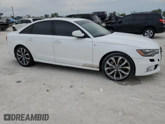 2013 Audi A6 3.0T Prestige with VIN WAUHGAFC4DN087090, listed as a Copart auction lot 50656785 with 194,403 mi miles and Clean Title. Bid and sale history available at carsss.com. Image 4.