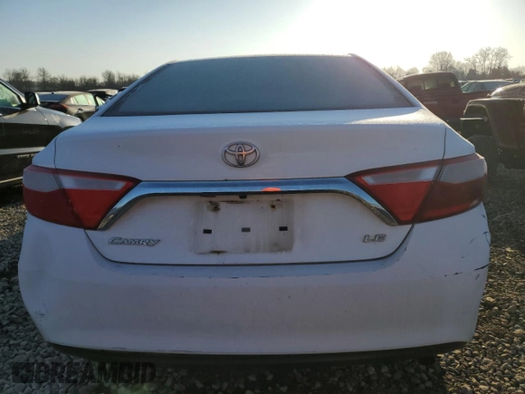 2016 Toyota Camry XLE with VIN 4T1BF1FKXGU135748, listed as a Copart auction lot 49872235 with 312,387 mi miles and Clean Title. Bid and sale history available at carsss.com. Image 6.