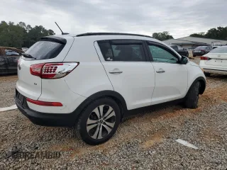 2012 Kia Sportage EX with VIN KNDPC3A2XC7192367, listed as a Copart auction lot 57698365 with 106,730 mi miles and Salvage title. Bid and sale history available at DreamBid. Image 3.