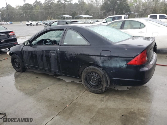 2002 Honda Civic LX with VIN 1HGEM22572L107127, listed as a Copart auction lot 49321675 with 223,555 mi miles and Salvage Title. Bid and sale history available at carsss.com. Image 2.