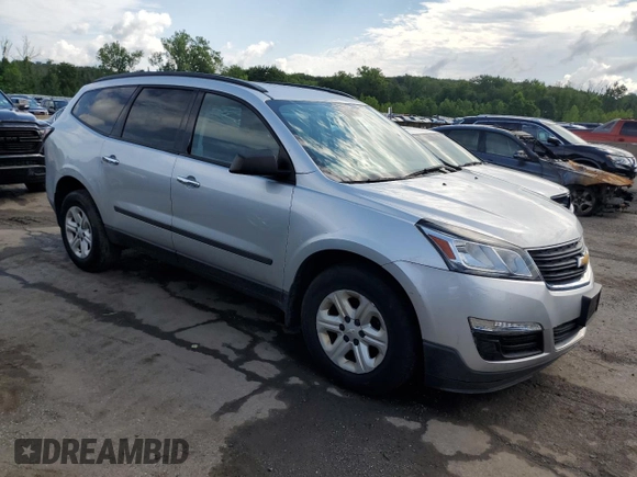 2017 Chevrolet Traverse LS with VIN 1GNKRFKD8HJ354654, listed as a Copart auction lot 63557974 with 137,467 mi miles and Clean Title. Bid and sale history available at carsss.com. Image 4.