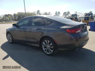2015 Chrysler 200 S with VIN 1C3CCCBB5FN619990, listed as a Copart auction lot 50893635 with 164,149 mi miles and Salvage Title. Bid and sale history available at carsss.com. Image 2.