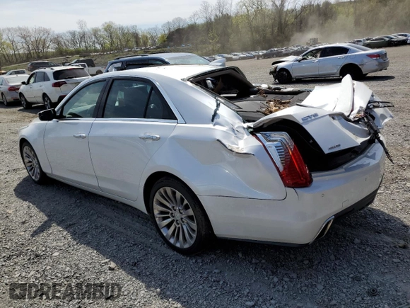 2019 Cadillac CTS Luxury AWD z VIN 1G6AX5SX6K0120236, wystawiony jako Copart lot #53580995 z przebiegiem 66 055 mil mil oraz Szkoda całkowita • Salvage title. Historia ofert i sprzedaży dostępna na DreamBid. Obrazek 2.