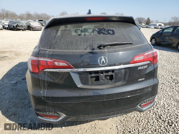 2018 Acura RDX with VIN 5J8TB4H33JL010830, listed as a Copart auction lot 48406685 with 137,247 mi miles and Salvage Title. Bid and sale history available at carsss.com. Image 6.