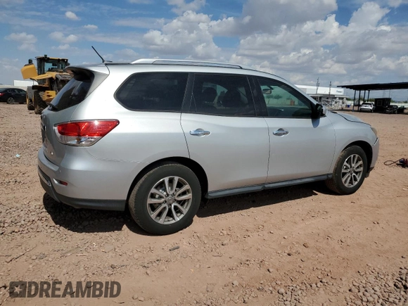 2016 Nissan Pathfinder S z VIN 5N1AR2MN7GC616925, wystawiony jako Copart lot #65597565 z przebiegiem 96 412 mil mil oraz Szkoda całkowita • Salvage title. Historia ofert i sprzedaży dostępna na DreamBid. Obrazek 3.