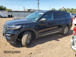 2021 Ford Explorer XLT z VIN 1FMSK8DH1MGB10047, wystawiony jako Copart lot #69715304 z przebiegiem 67 194 mil mil oraz Szkoda całkowita • Salvage title. Historia ofert i sprzedaży dostępna na DreamBid. Obrazek 1.