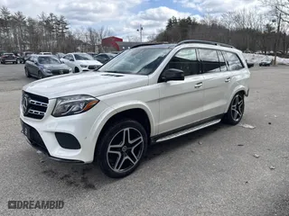 2018 Mercedes-Benz GLS with VIN 4JGDF7DE9JB015824, listed as a IAAI auction lot 41766886 with 145,235 mi miles. Bid and sale history available at carsss.com. Image 2.