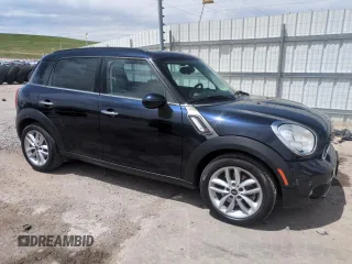 2012 MINI Countryman S with VIN WMWZC3C57CWL87894, listed as a Copart auction lot 56683985 with 54,032 mi miles and Salvage title. Bid and sale history available at DreamBid. Image 4.