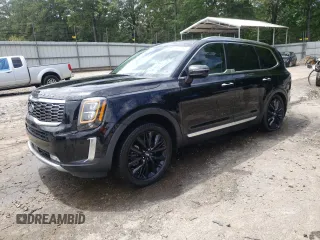 2020 Kia Telluride SX with VIN 5XYP5DHC6LG046677, listed as a Copart auction lot 57827335 with 116,164 mi miles and Salvage title. Bid and sale history available at DreamBid. Image 1.