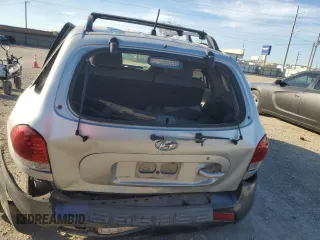 2006 Hyundai Santa Fe GLS with VIN KM8SC13D76U100808, listed as a Copart auction lot 89007045 with 269,068 mi miles and Salvage Title. Bid and sale history available at carsss.com. Image 6.