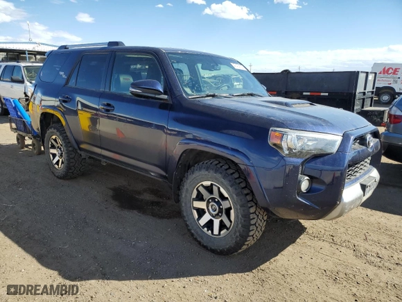 2018 Toyota 4Runner SR5 with VIN JTEBU5JR4J5510584, listed as a Copart auction lot 47474735 with 102,106 mi miles and Salvage Title. Bid and sale history available at carsss.com. Image 4.