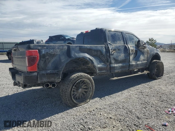 2020 Ford F-250 XL with VIN 1FT7W2BT5LEE60214, listed as a Copart auction lot 52217005 with Not provided miles and Salvage title. Bid and sale history available at DreamBid. Image 3.