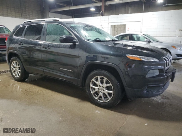 2014 Jeep Cherokee Latitude with VIN 1C4PJMCS1EW124931, listed as a Copart auction lot 49763535 with 115,089 mi miles and Salvage Title. Bid and sale history available at carsss.com. Image 4.