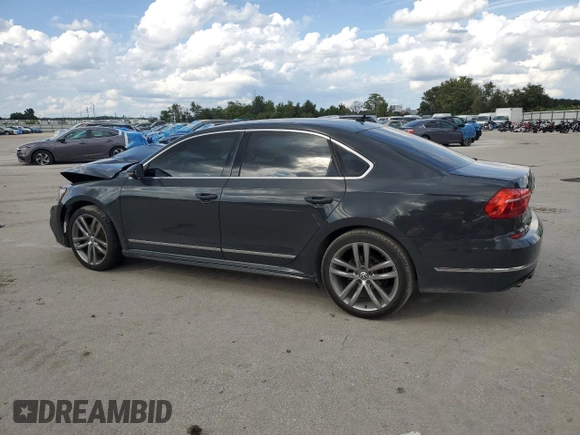 2016 Volkswagen Passat 1.8T R-Line w/Comfort Pkg with VIN 1VWAS7A36GC045076, listed as a Copart auction lot 71156064 with 89,306 mi miles and Salvage Title. Bid and sale history available at carsss.com. Image 2.