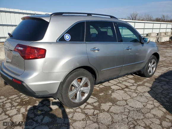 2010 Acura MDX with VIN 2HNYD2H21AH531417, listed as a Copart auction lot 51088015 with 203,323 mi miles and Clean Title. Bid and sale history available at carsss.com. Image 3.