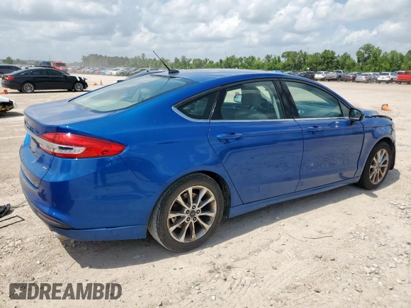 2017 Ford Fusion SE with VIN 3FA6P0H75HR345064, listed as a Copart auction lot 61792985 with 169,601 mi miles and Salvage title. Bid and sale history available at DreamBid. Image 3.