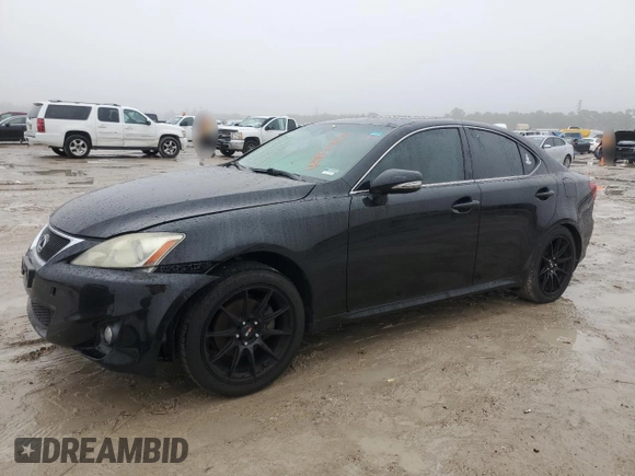 2013 Lexus IS 250 with VIN JTHBF5C2XD5188664, listed as a Copart auction lot 42930815 with 132,537 mi miles and Salvage Title. Bid and sale history available at DreamBid. Image 1.