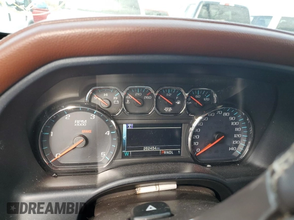 2019 Chevrolet Silverado 3500HD High Country with VIN 1GC4KYEY9KF162363, listed as a Copart auction lot 80116564 with 262,454 mi miles and Non Repairable. Bid and sale history available at carsss.com. Image 9.