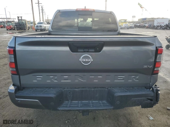 2024 Nissan Frontier SV with VIN 1N6ED1EJ6RN617126, listed as a Copart auction lot 48074805 with 13,882 mi miles and Salvage Title. Bid and sale history available at carsss.com. Image 6.