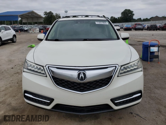 2015 Acura MDX Tech Pkg with VIN 5FRYD3H40FB002968, listed as a Copart auction lot 71251964 with 170,831 mi miles and Salvage Title. Bid and sale history available at carsss.com. Image 5.
