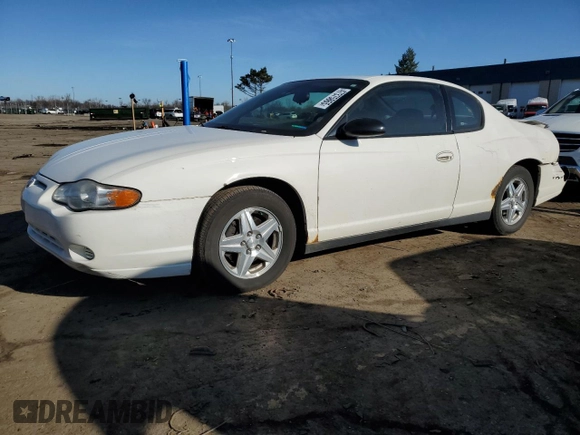 2005 Chevrolet Monte Carlo LS with VIN 2G1WW12EX59229735, listed as a Copart auction lot 47375865 with 97,229 mi miles and Clean Title. Bid and sale history available at carsss.com. Image 1.