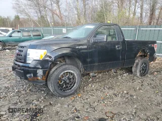 2010 Ford F-150 XL with VIN 1FTMF1E84AKB60053, listed as a Copart auction lot 82115704 with Not Provided miles and Salvage Title. Bid and sale history available at carsss.com. Image 1.