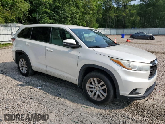 2015 Toyota Highlander LE z VIN 5TDZARFH9FS015561, wystawiony jako Copart lot #59218845 z przebiegiem 215 288 mil mil oraz Czysty tytuł • Clean title. Historia ofert i sprzedaży dostępna na DreamBid. Obrazek 4.