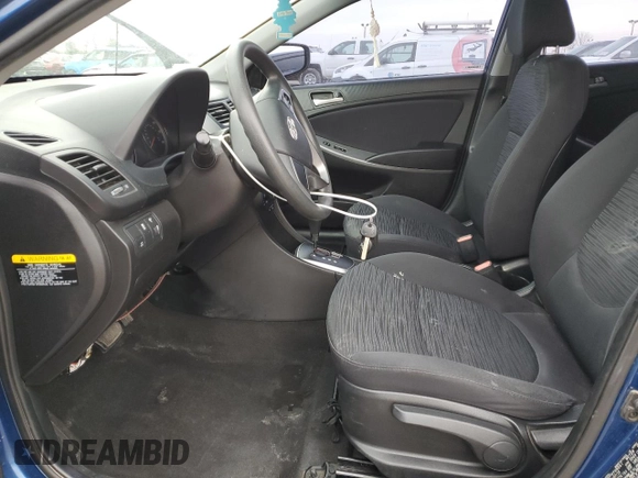 2016 Hyundai Accent SE with VIN KMHCT5AE4GU270116, listed as a Copart auction lot 46156895 with 120,137 mi miles and Clean Title. Bid and sale history available at carsss.com. Image 7.