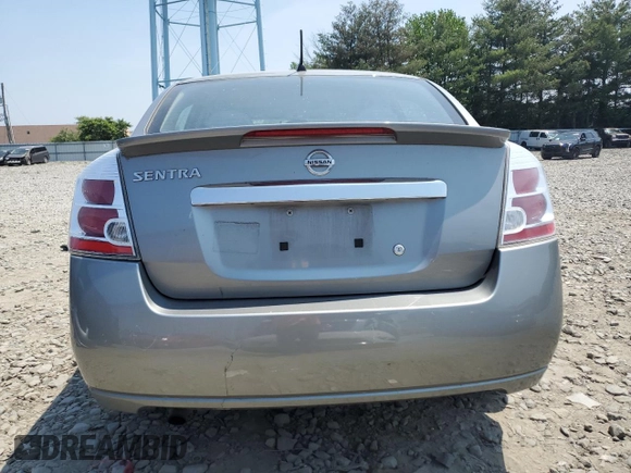 2012 Nissan Sentra S with VIN 3N1AB6AP9CL720016, listed as a Copart auction lot 60467695 with 76,993 mi miles and Salvage title. Bid and sale history available at DreamBid. Image 6.