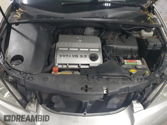 2005 Lexus RX 330 z VIN JTJHA31U550083450, wystawiony jako Copart lot #59776775 z przebiegiem 153 848 mil mil oraz Czysty tytuł • Clean title. Historia ofert i sprzedaży dostępna na DreamBid. Obrazek 12.