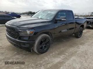 2022 Ram 1500 Lone Star with VIN 1C6RREBT1NN219018, listed as a Copart auction lot 45364725 with 56,901 mi miles and Salvage title. Bid and sale history available at DreamBid. Image 1.