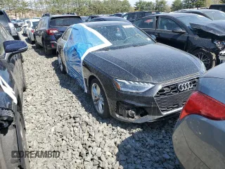 2023 Audi A4 S line Premium Plus with VIN WAUEAAF42PN003950, listed as a Copart auction lot 53140665 with 24,046 mi miles and Salvage Title. Bid and sale history available at DreamBid. Image 4.