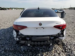 2021 Alfa Romeo Giulia Ti Sport with VIN ZARFAMBN4M7647771, listed as a Copart auction lot 63988035 with 29,720 mi miles and Salvage title. Bid and sale history available at DreamBid. Image 6.
