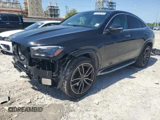 2025 Mercedes-Benz GLE 450 with VIN 4JGFD5KB7SB292761, listed as a Copart auction lot 52155145 with 3,325 mi miles and Salvage title. Bid and sale history available at DreamBid. Image 1.