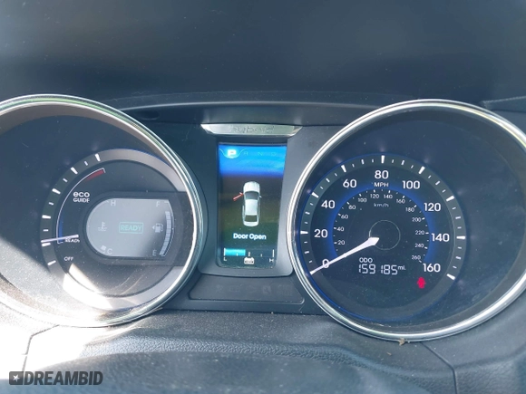 2013 Hyundai Sonata Hybrid Limited with VIN KMHEC4A4XDA096060, listed as a IAAI auction lot 41670337 with 159,185 mi miles. Bid and sale history available at carsss.com. Image 7.