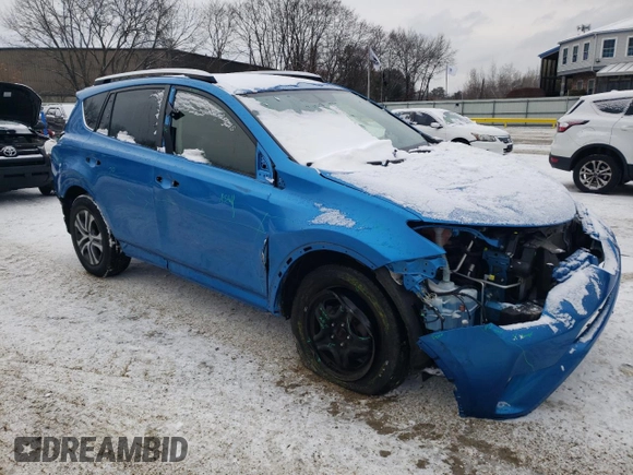 2016 Toyota RAV4 LE with VIN JTMBFREV7GJ100326, listed as a Copart auction lot 85501164 with 29,550 mi miles and Salvage Title. Bid and sale history available at DreamBid. Image 4.