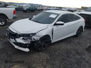 2020 Honda Civic Sedan Sport with VIN 19XFC2F87LE216756, listed as a IAAI auction lot 41640875 with 45,666 mi miles. Bid and sale history available at carsss.com. Image 2.