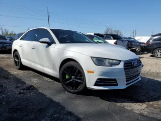 2017 Audi A4 Premium with VIN WAUGNAF48HN009122, listed as a Copart auction lot 48274014 with 93,887 mi miles and Salvage Title. Bid and sale history available at carsss.com. Image 4.