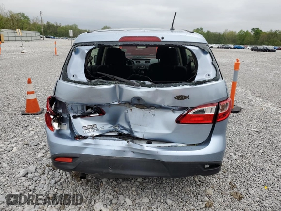 2012 Mazda 5 Sport with VIN JM1CW2BL0C0119766, listed as a Copart auction lot 56065995 with 175,004 mi miles and Salvage Title. Bid and sale history available at DreamBid. Image 6.