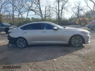 2015 Hyundai Genesis 3.8L with VIN KMHGN4JE6FU080466, listed as a IAAI auction lot 41848723 with 130,740 mi miles. Bid and sale history available at carsss.com. Image 14.