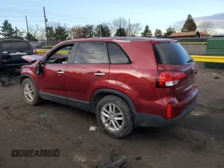 2015 Kia Sorento LX z VIN 5XYKTCA60FG603781, wystawiony jako Copart lot #43392625 z przebiegiem 84 344 mil mil oraz Szkoda całkowita • Salvage title. Historia ofert i sprzedaży dostępna na DreamBid. Obrazek 2.