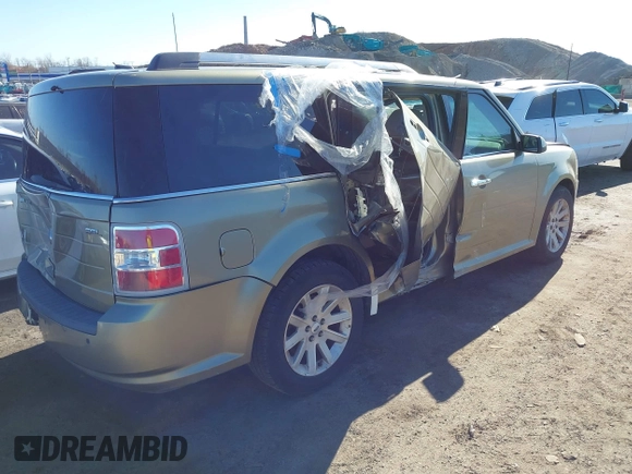 2012 Ford Flex SEL with VIN 2FMGK5CC8CBD00833, listed as a IAAI auction lot 41882383 with 202,171 mi miles. Bid and sale history available at carsss.com. Image 4.