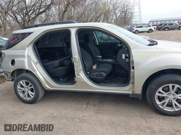 2016 Chevrolet Equinox LT with VIN 2GNALCEK4G1119523, listed as a IAAI auction lot 41887073 with 110,432 mi miles. Bid and sale history available at carsss.com. Image 6.